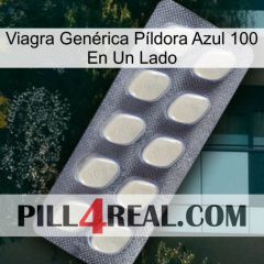 Viagra Genérica Píldora Azul 100 En Un Lado 08